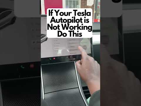 If Your #Tesla Autopilot is Not Working Do This #shorts