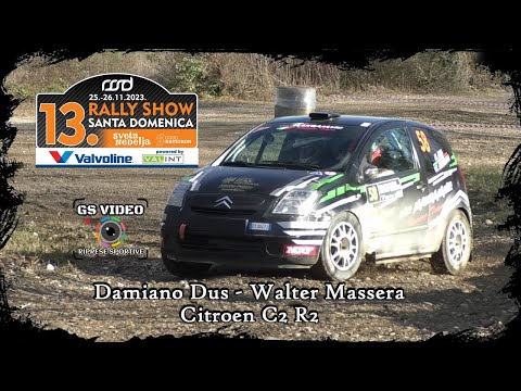 Rally Show Santa Domenica 2023 | Damiano Dus - Walter Massera | Citroen C2 R2