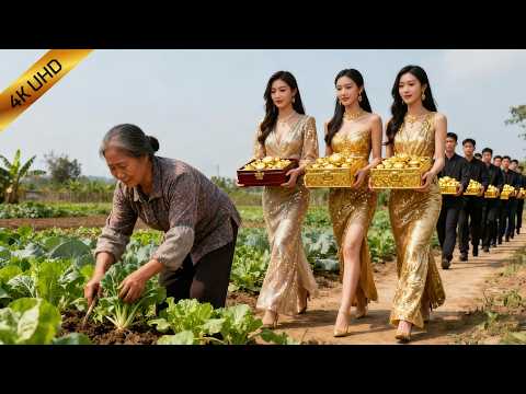 Dumped by her husband, a veggie seller is taken in by 3 rich daughter-in-laws and lives in luxury.