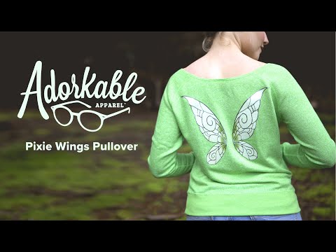 Pixie Wings Pullover | Adorkable Apparel | Whosits & Whatsits