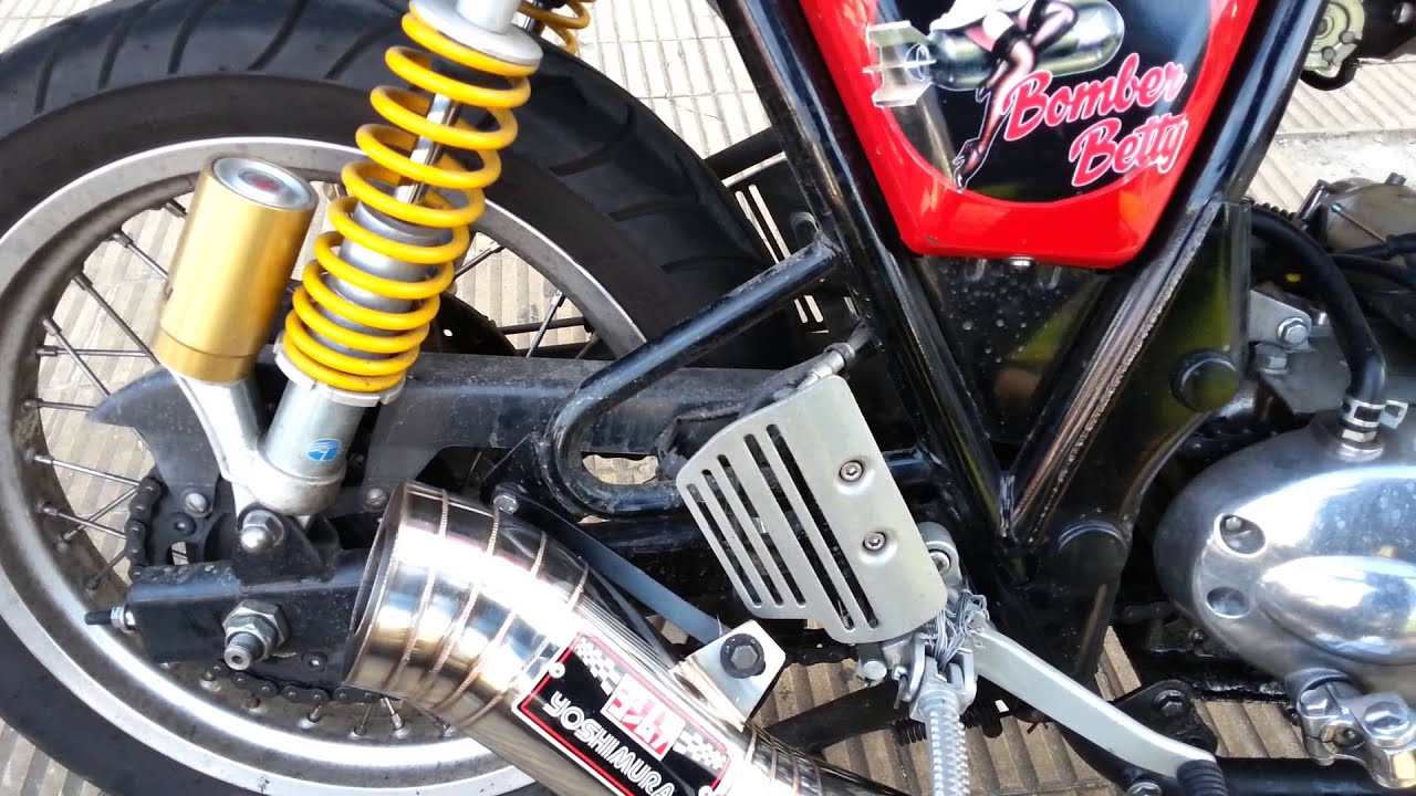 Royal Enfield Continental GT535 Sport  exhaust