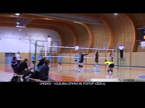 Chodov: Volejbalistkám se postup vzdálil (TV Chodov)