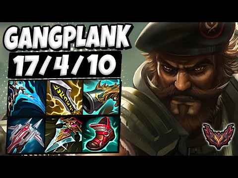 Gangplank vs Aatrox [ TOP ] Lol Korea Grandmaster Patch 12.22 ✅