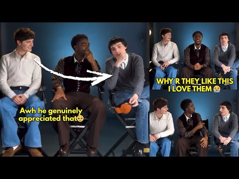 The way Finn said “right” and Noah instantly echoed “right right”😭 ️ Noah laughing at Finn’s jokes