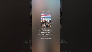 もう一度だけ/SUPER RED FLOWER/Ver 歌詞付き 
