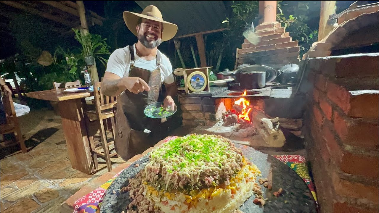 Arroz 🌾 🌾  🌾 de barranco um delicioso 😋 prato típico da Serra da canastra  região de Vargem Bonita …