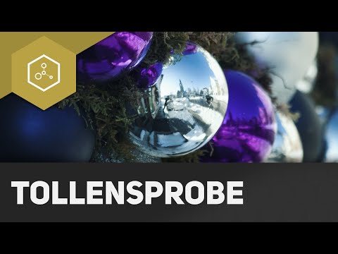 Die Tollensprobe - Nachweis von Aldehyden - Stoffe Nachweisen im Labor 13