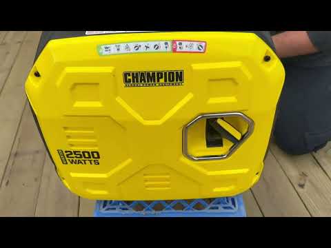 Champion Power Equipment 200951 2500 Watt Portable Inverter Generator Review