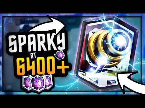 WOW! This SPARKY DECK Reached ULTIMATE CHAMPION 6400+ Trophies!