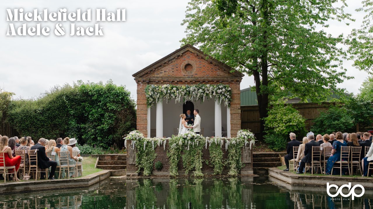 Micklefield Hall wedding photography and film