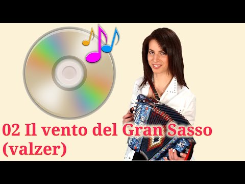 CD 02 Il Vento del Gran Sasso (valzer) Irma Di Benedetto - Organetto Abruzzese Accordion