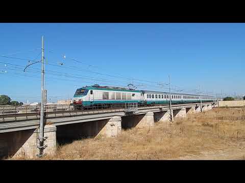 E402A 041 per IC 704 Bari Centrale-Roma termini, in transito a Bari Z.I.!