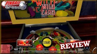 Wild Card - The Pinball Arcade - PS4 - with Commentary !!