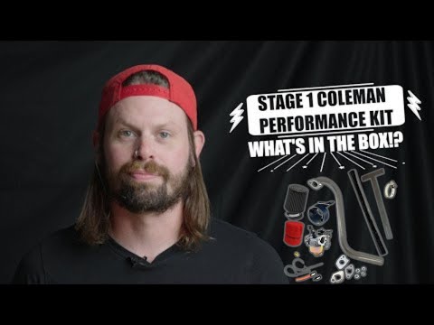 Coleman Stage 1 Performance Kit | What's In The Box?!