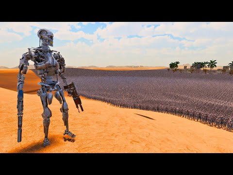 T-800 TERMINATOR vs 1 MILLION ZOMBIES | Ultimate Epic Battle Simulator 2