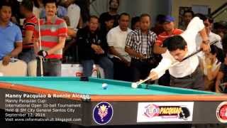Manny Pacquiao and Ronnie Alcano VS Taiwan Billiard Star Player