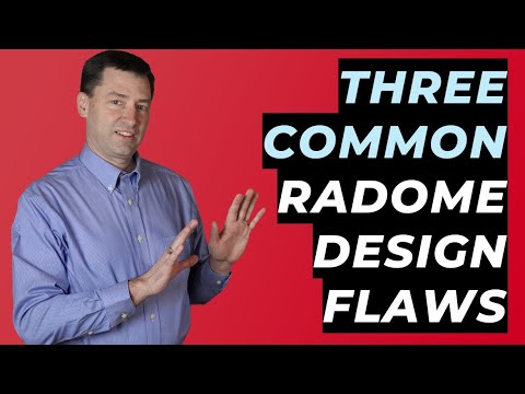 Three Common Aircraft Radome Lightning Protection Failures  [Aircraft Design Flaws]