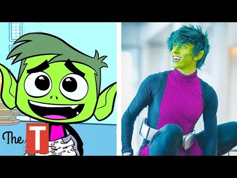 10 Teen Titans Go! Characters In REAL LIFE