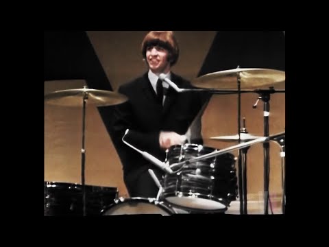 The Beatles - Act Naturally (From "Blackpool Night Out", Colorized, 1965)