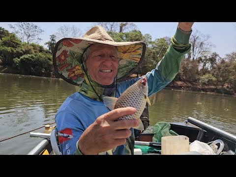 PESCARIA NO RIO PARDO PERTO DA PONTE ENTRE MORRO AGUDO E JABORANDI SP