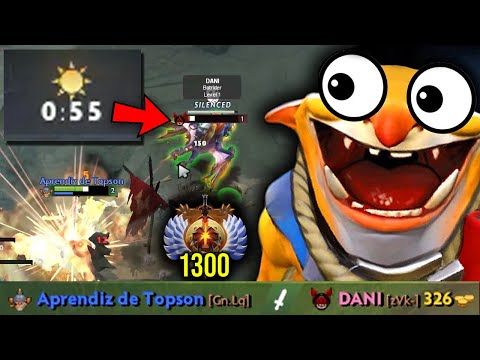 DON'T PICK BATRIDER vs Techies Mid!! How to delete rank Immortal rank 1300 in 50sec?