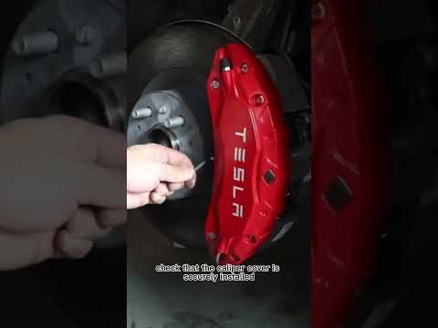 Tesla Model Y Caliper Cover Installation Instructions