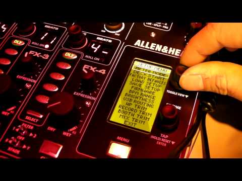 Allen & Heath - Xone DB4 at BPM 2010( World Premiere) quick preview part 5 HD