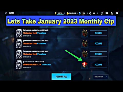 Lets Take January 2023 Monthly Ctp - Marvel Future Fight