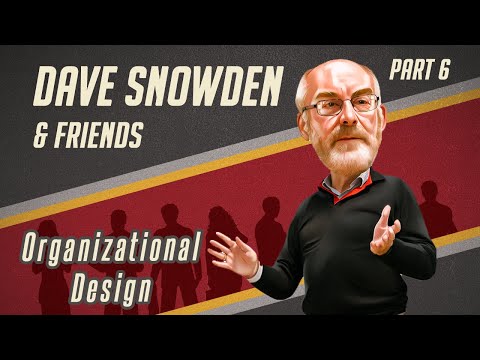 Dave Snowden and friends - Organizational Design - Part 6