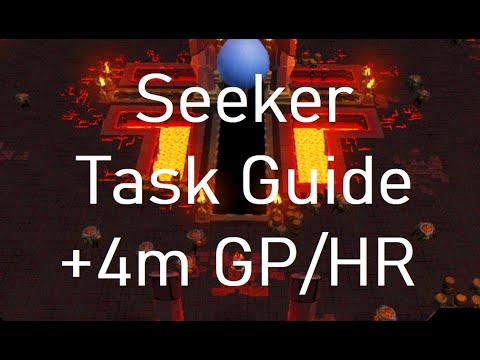 Runescape 3 Seeker Slayer Task Guide + 4m GP/HR + 400 Kills/HR