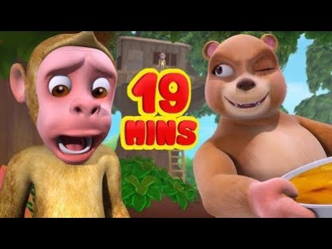 Bandar Mama Aur Halwa - New Kids Song | Bandar Mama Rhyme | Nursery Rhyme For Children | Hindi Rhyme