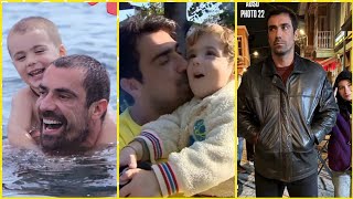 Actor Ibrahim celikkol went on  vacation with his son Ali wife 