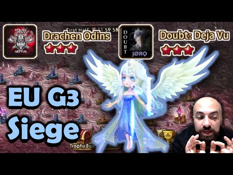 2 Wins & 2 Losses in the first few minutes (Summoner War G3 Siege)
