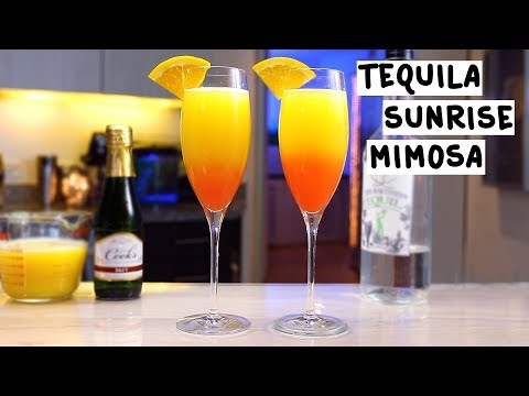Tequila Sunrise Mimosa