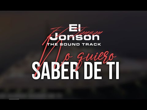 Video thumbnail for No Quiero Saber De Ti