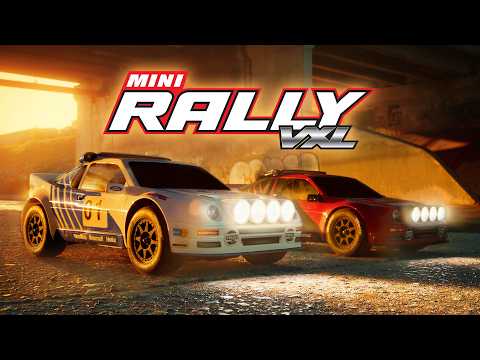 Mini Rally VXL on Slick Tires!