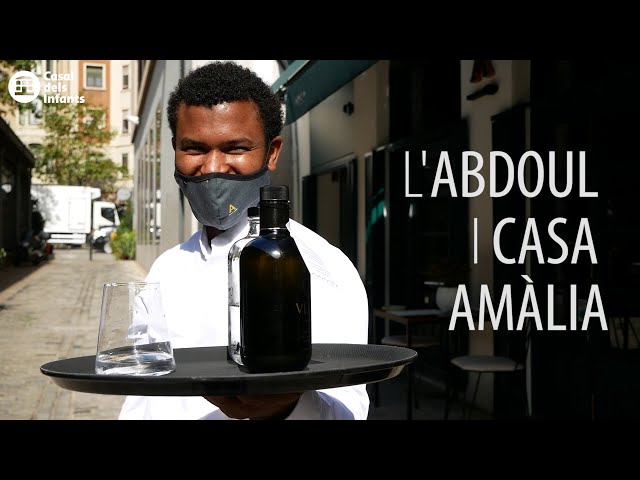 Abdoul y su familia de Casa Amàlia