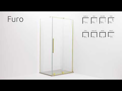 Миниатюра изображения товара Душевая дверь Radaway Furo KDD 90 L / 10105090-01-01L