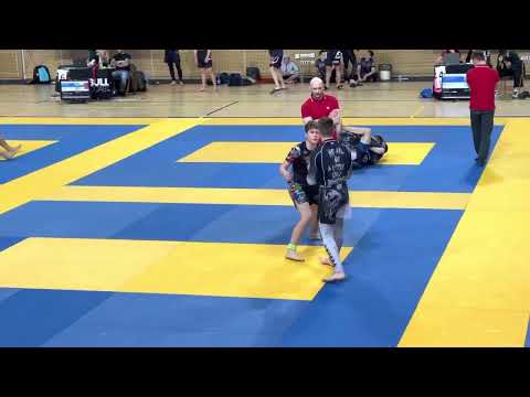 XII Mistrzostwa Polski w BJJ Poznań 2022 Mateusz Borkowski