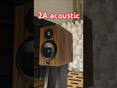 2A acoustic EMPIRE HiFi BOOKSHELF BASS REFLEX SPEAKERS Mid Level