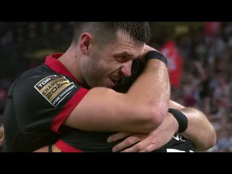 TOP 14 - Essai de Ange CAPUOZZO (ST) - Stade Toulousain - Union Bordeaux-Bègles