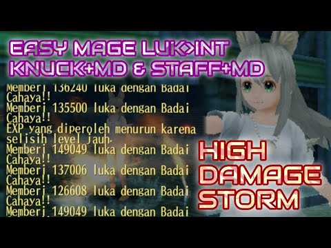 Build Knuck+MD & Staff+MD LUK-INT Farmer | Toram Online