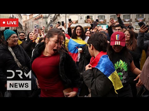 LIVE: Madrid Erupts in Celebration After US Captures Venezuelan Leader Maduro | DRM News | AC14