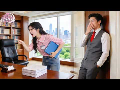 Think CEO On Trip,Poor Intern Rants Furiously At His Chair,But CEO Hears & Falls For Her!