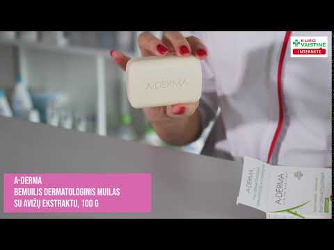 A-DERMA bemuilis dermatologinis muilas su avižų ekstraktu, 100 g