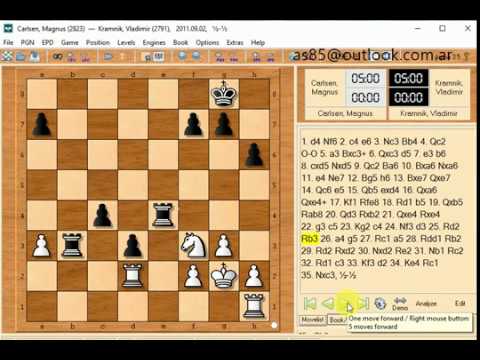 Carlsen Magnus and kramnik 2011 09 02 == t115
