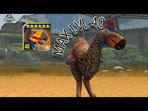 LEVEL 40 MAX GASTORNIS - JURASSIC WORLD THE GAME