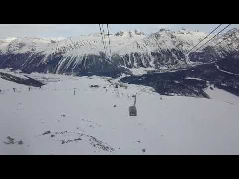 Funivia Piz Nair (3.057 m) - Corviglia (2.486 m - Discesa