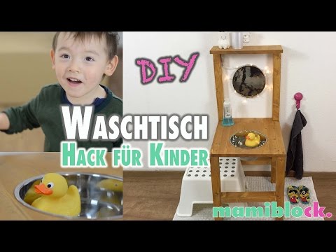 Upcycling Kinderwaschtisch - Upcyclen oder selber bauen