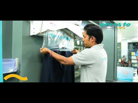Dry cleaning process